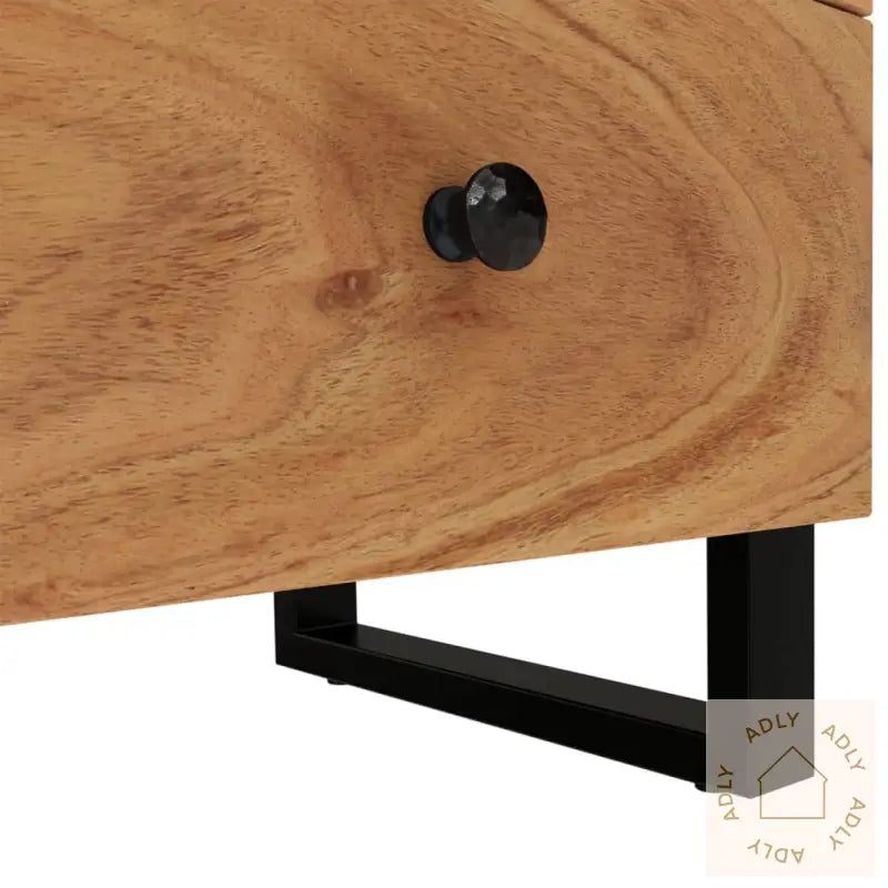 Nattbord 2 Stk 40X33X46 Cm Heltre Akasie
