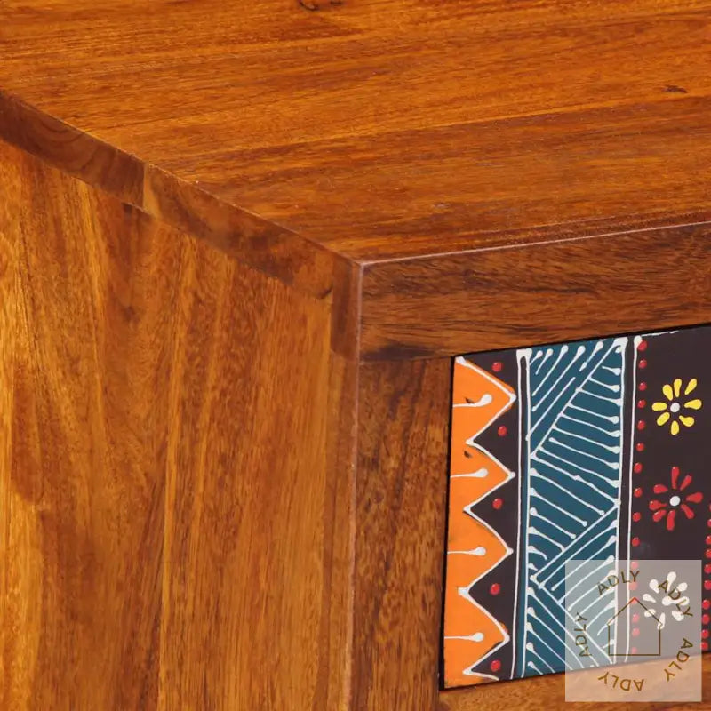 Nattbord 40X35X45 Cm Heltre Akasie