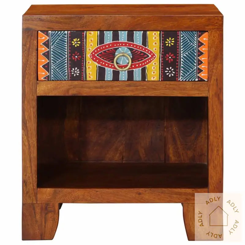 Nattbord 40X35X45 Cm Heltre Akasie