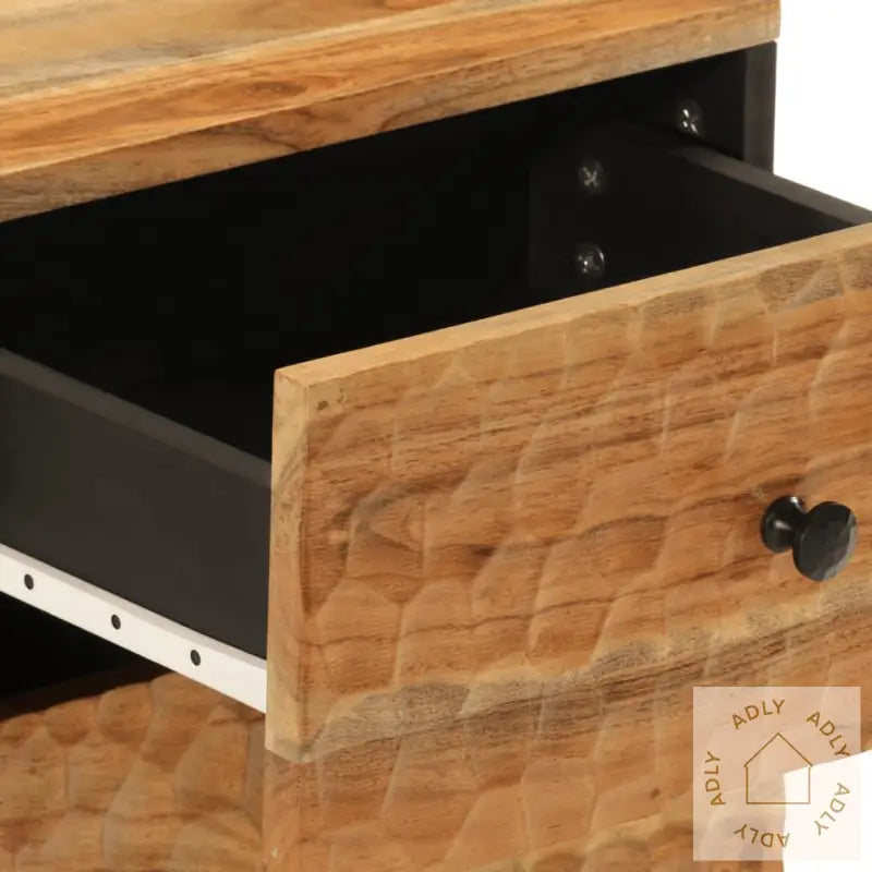 Nattbord 40X33X46 Cm Heltre Akasie