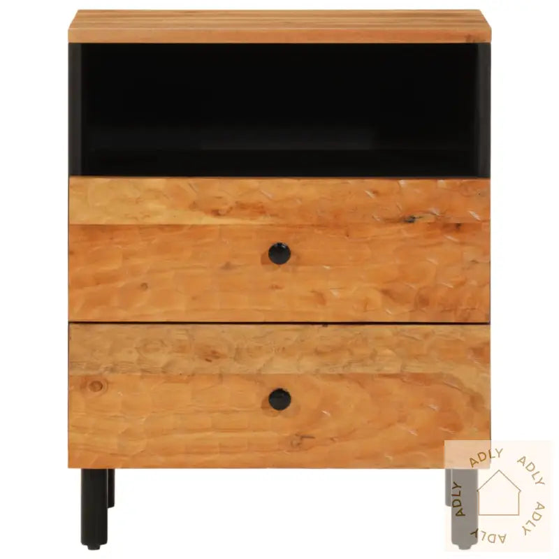 Nattbord 50X33X60 Cm Heltre Akasie