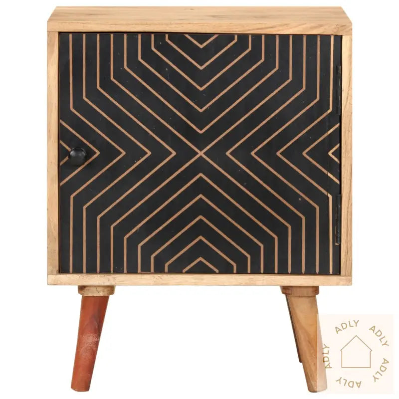 Nattbord 40X30X50 Cm Heltre Akasie