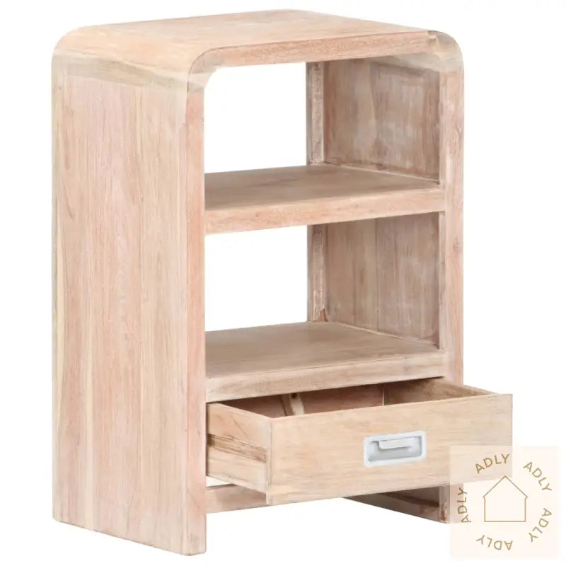 Nattbord 40X30X60 Cm Heltre Akasie