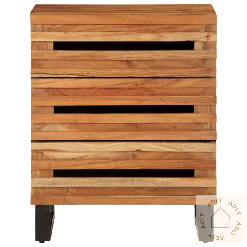 Nattbord 50X34X62 Cm Heltre Akasie