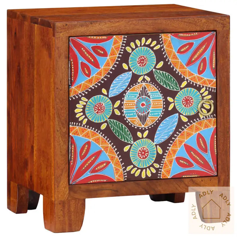 Nattbord 2 Stk 40X30X45 Cm Heltre Akasie