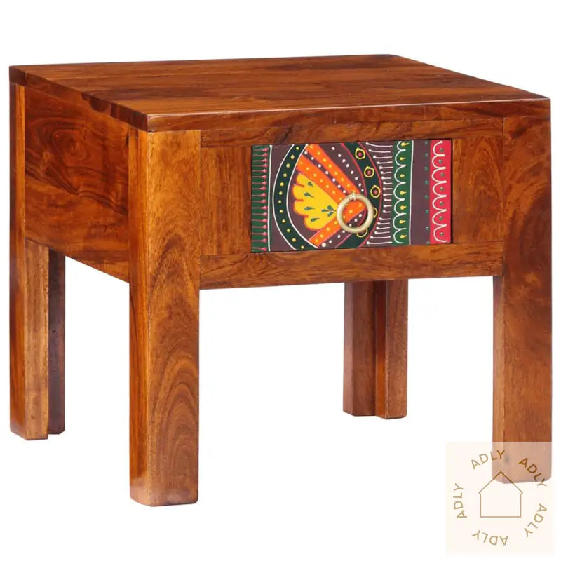 Nattbord 2 Stk 40X40X36 Cm Heltre Akasie