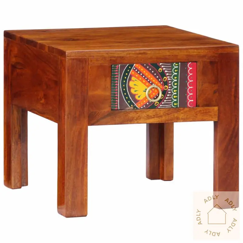 Nattbord 2 Stk 40X40X36 Cm Heltre Akasie