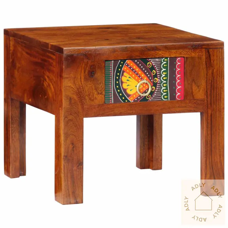 Nattbord 2 Stk 40X40X36 Cm Heltre Akasie