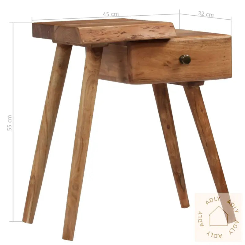 Nattbord Heltre Akasie 45X32X55 Cm