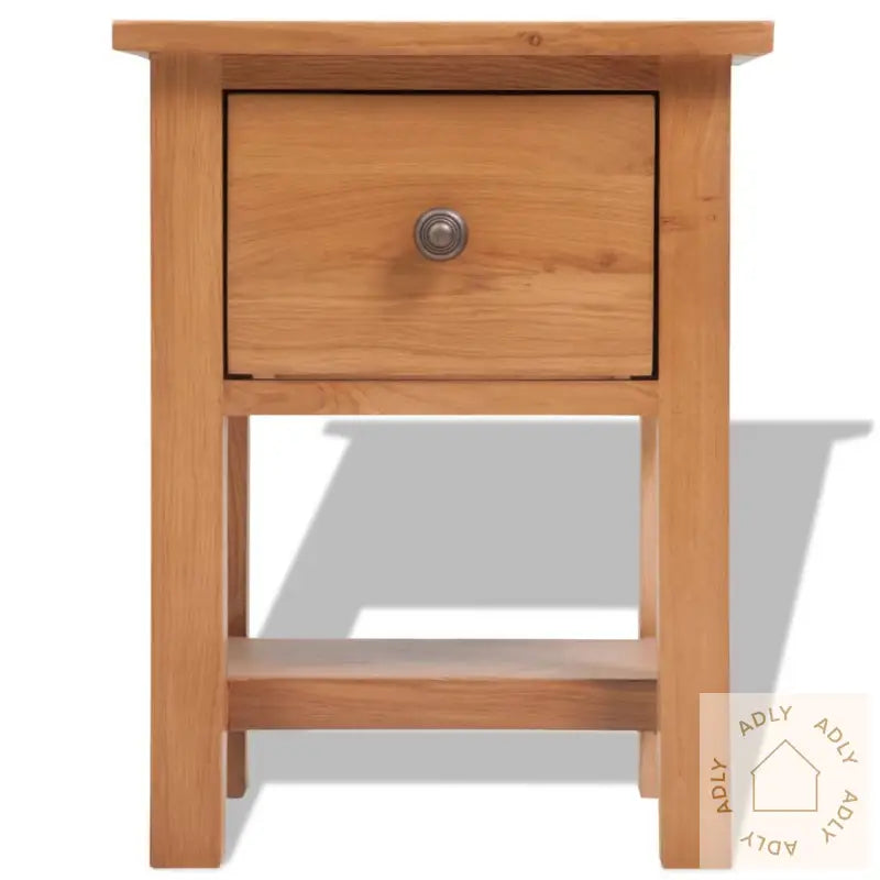 Nattbord 2 Stk 36X30X47 Cm Heltre Eik