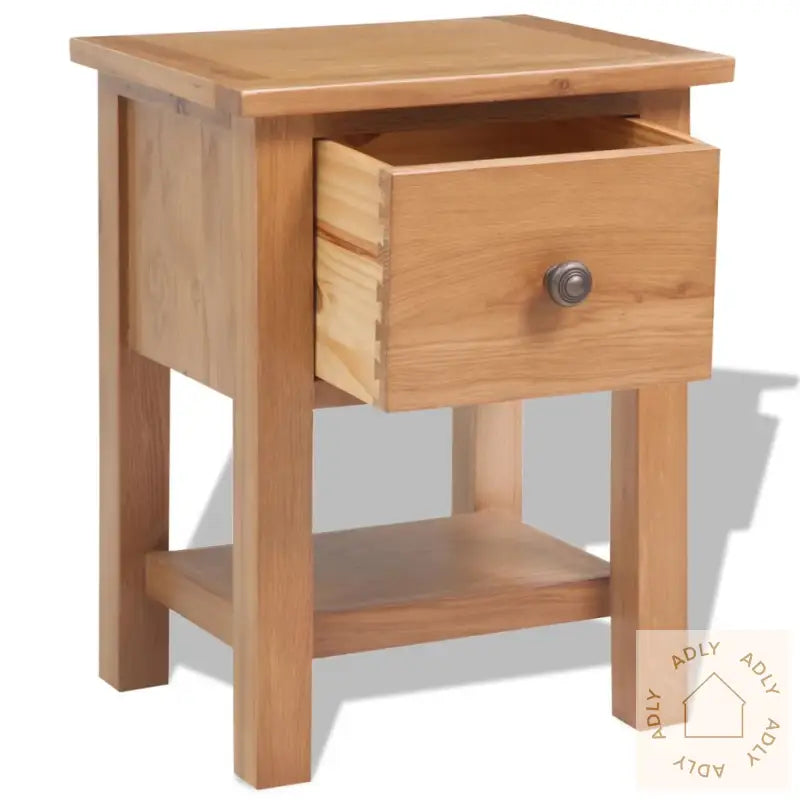 Nattbord 36X30X47 Cm Heltre Eik