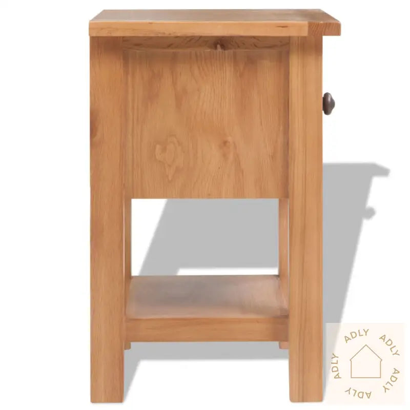 Nattbord 36X30X47 Cm Heltre Eik