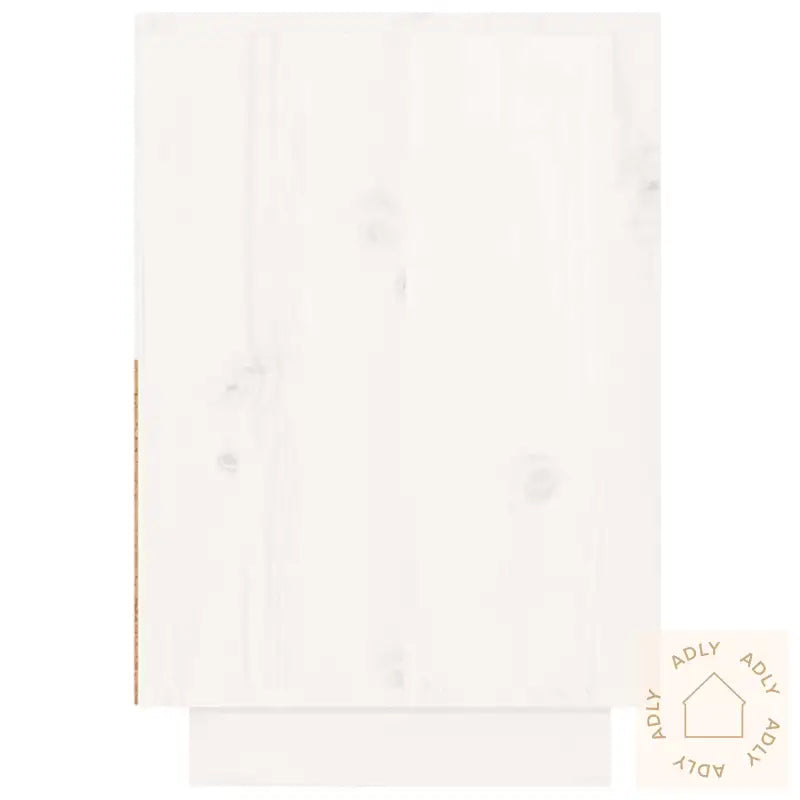Nattbord Hvit 60X34X51 Cm Heltre Furu
