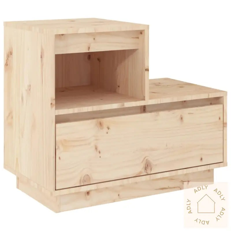 Nattbord 2 Stk 60X34X51 Cm Heltre Furu