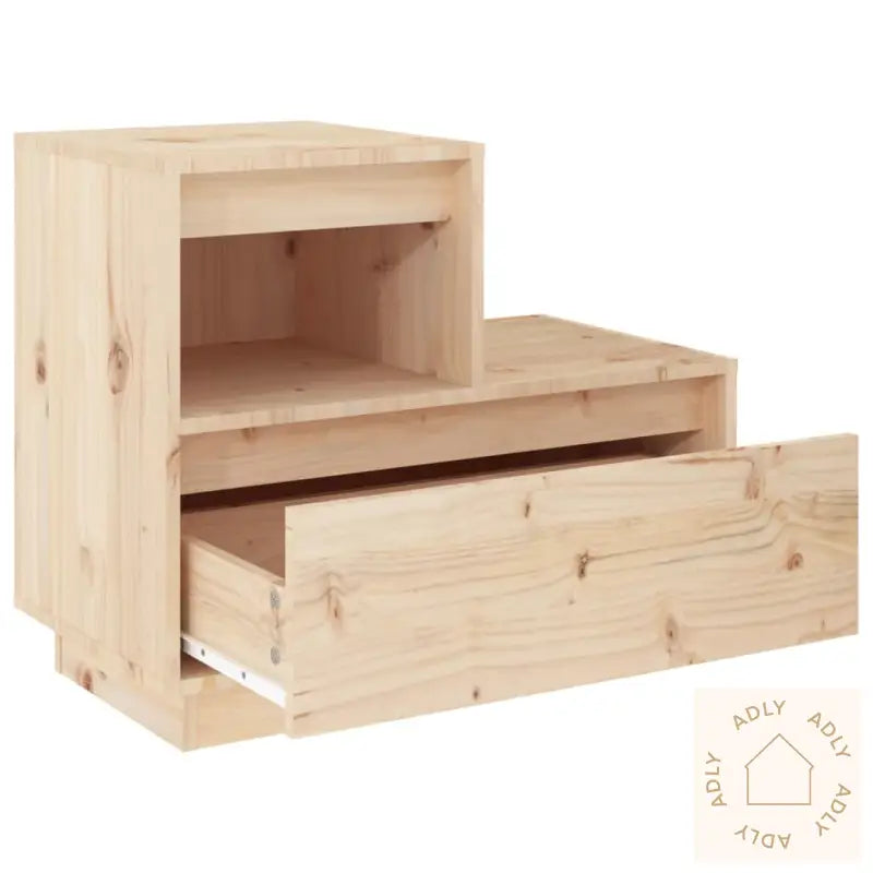 Nattbord 2 Stk 60X34X51 Cm Heltre Furu
