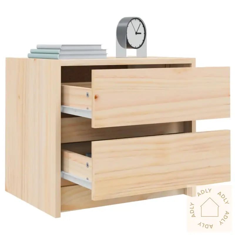 Nattbord 2 Stk 40X31X35,5 Cm Heltre Furu