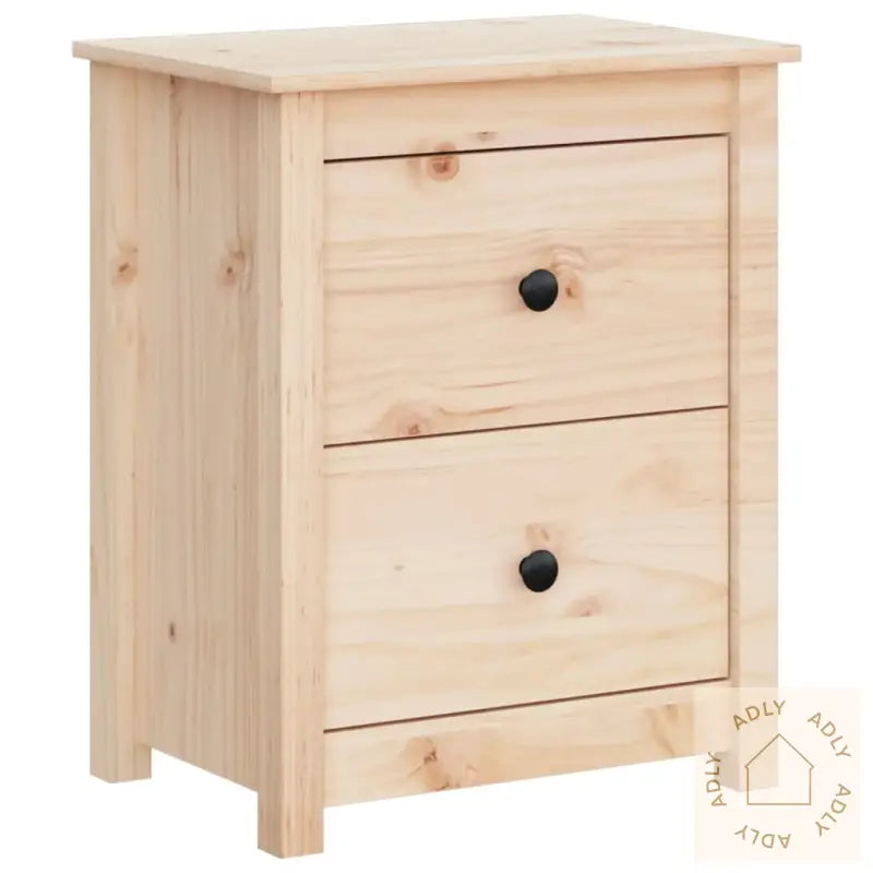 Nattbord 2 Stk 50X35X61,5 Cm Heltre Furu