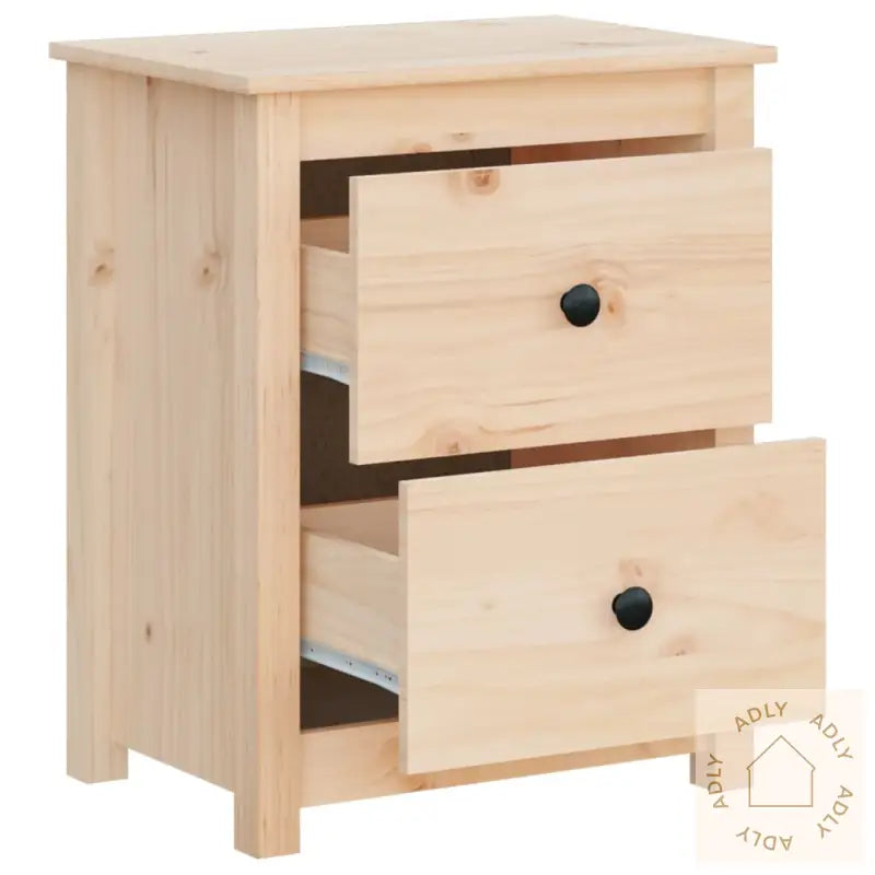 Nattbord 2 Stk 50X35X61,5 Cm Heltre Furu