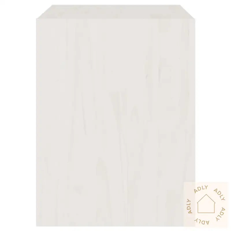 Nattbord 2 Stk Hvit 40X30,5X40 Cm Heltre Furu