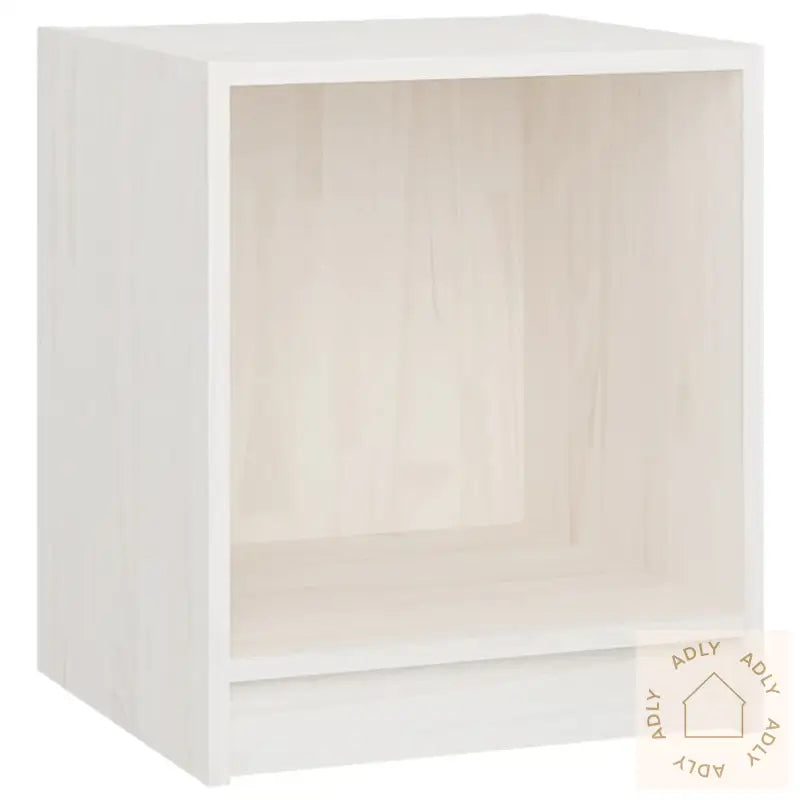 Nattbord 2 Stk Hvit 35,5X33,5X41,5 Cm Heltre Furu