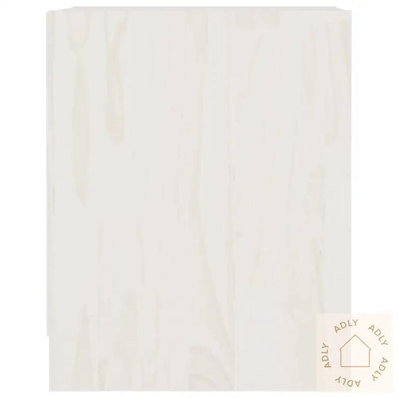 Nattbord 2 Stk Hvit 35,5X33,5X41,5 Cm Heltre Furu