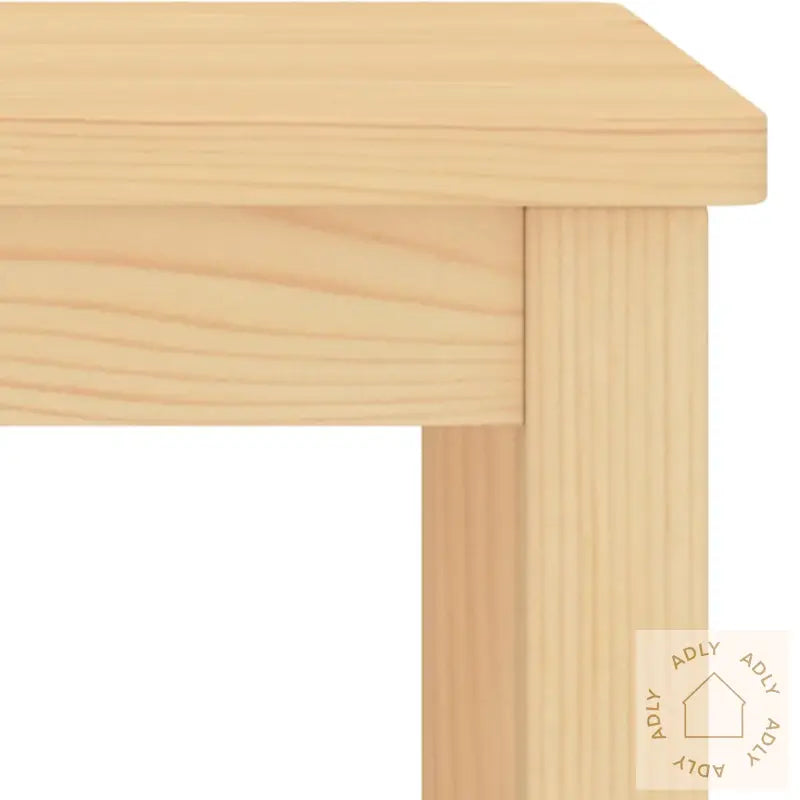 Nattbord Naturell 35X30X47 Cm Heltre Furu