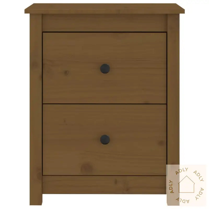 Nattbord Honningbrun 50X35X61,5 Cm Heltre Furu