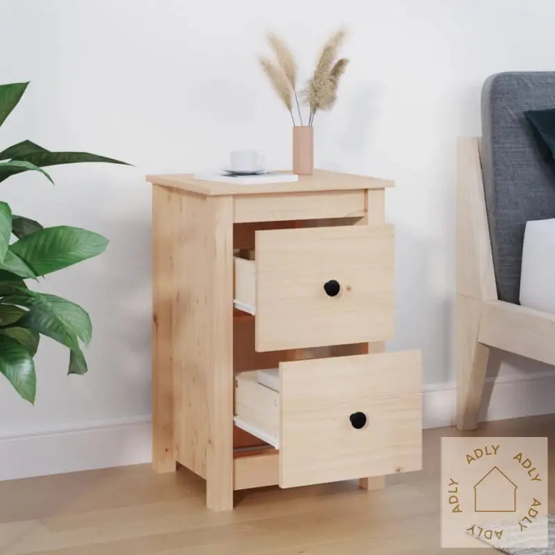 Nattbord 40X35X61,5 Cm Heltre Furu