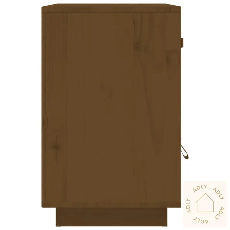Nattbord Honningbrun 40X34X55 Cm Heltre Furu