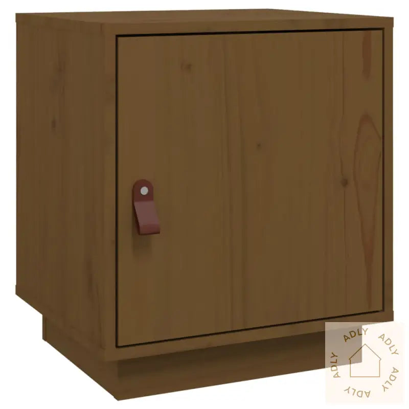 Nattbord Honningbrun 40X34X45 Cm Heltre Furu