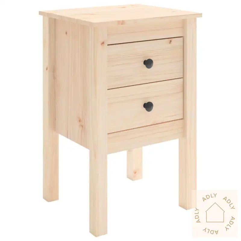 Nattbord 2 Stk 40X35X61,5 Cm Heltre Furu