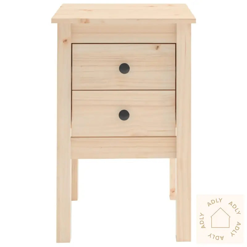 Nattbord 2 Stk 40X35X61,5 Cm Heltre Furu