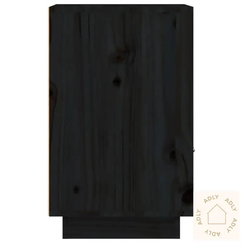 Nattbord Svart 40X34X55 Heltre Furu