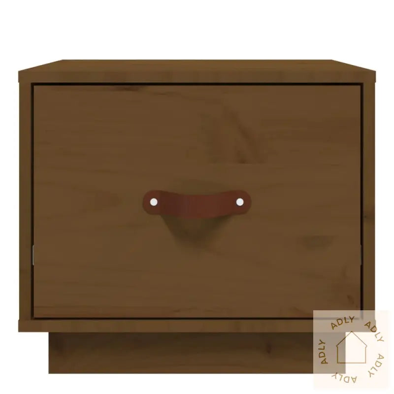 Nattbord 2 Stk Honningbrun 40X34X35 Cm Heltre Furu