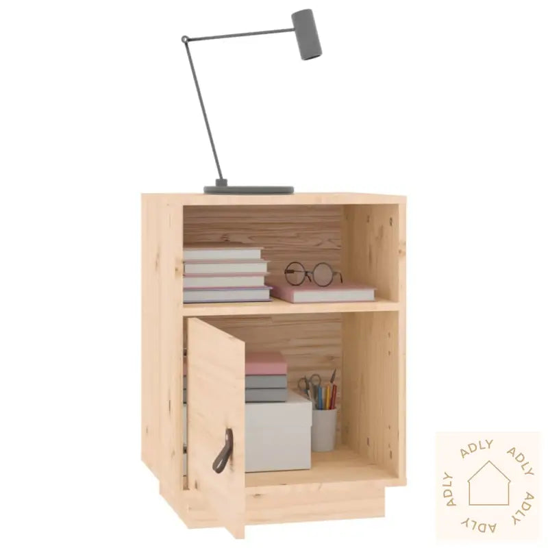 Nattbord 2 Stk 40X34X55 Cm Heltre Furu