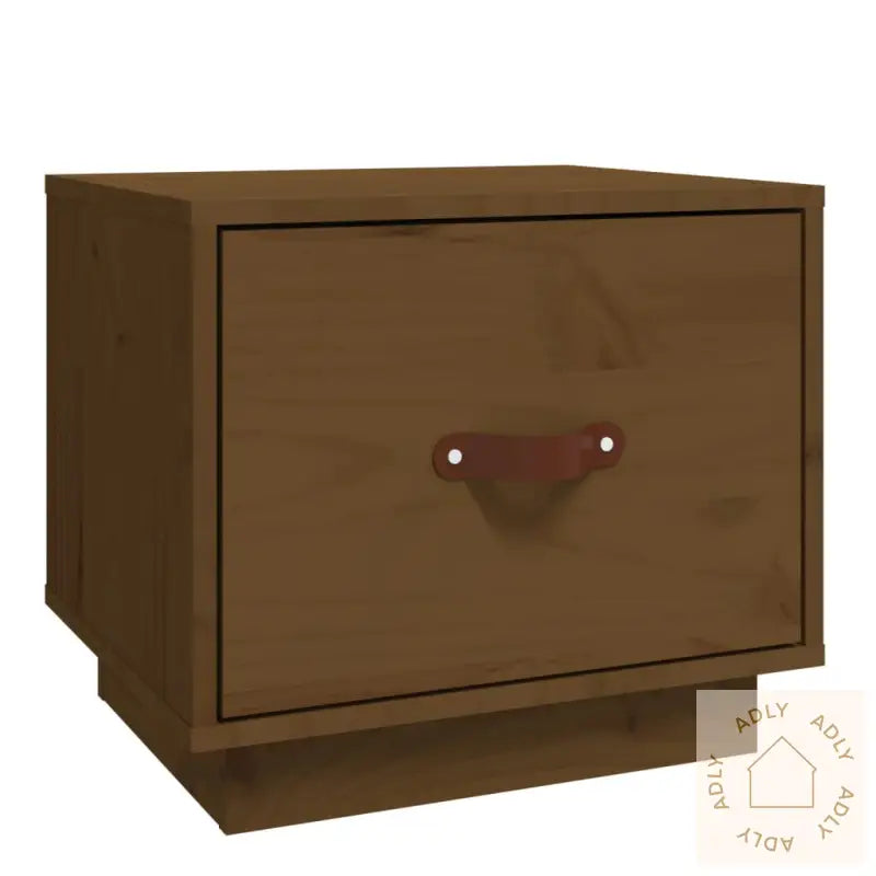Nattbord Honningbrun 40X34X35 Cm Heltre Furu