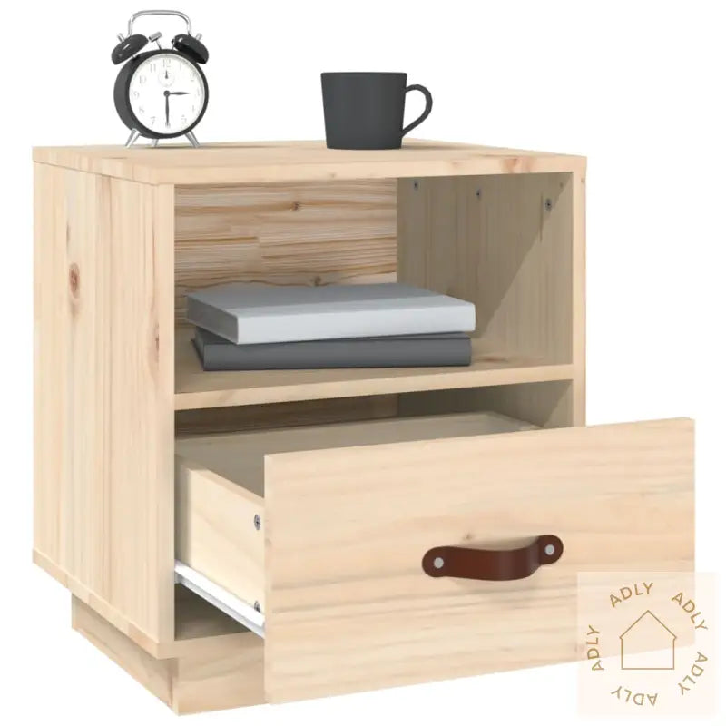 Nattbord 40X34X45 Cm Heltre Furu