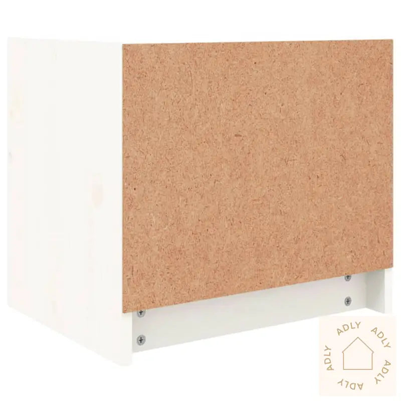 Nattbord 2 Stk Hvit 40X31X35,5 Cm Heltre Furu