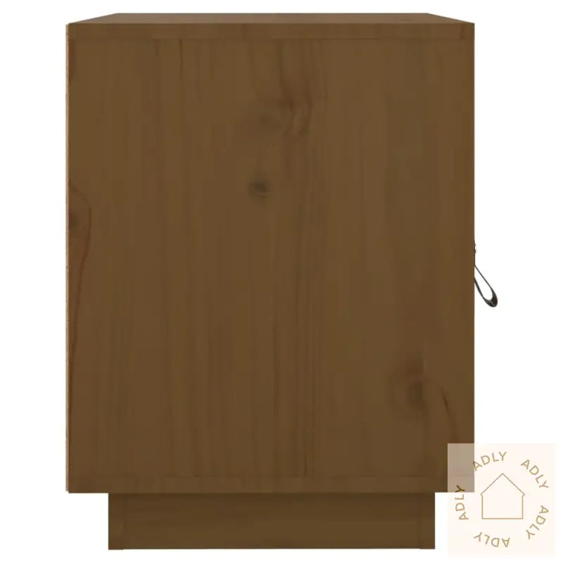 Nattbord 2 Stk Honningbrun 40X34X45 Cm Heltre Furu