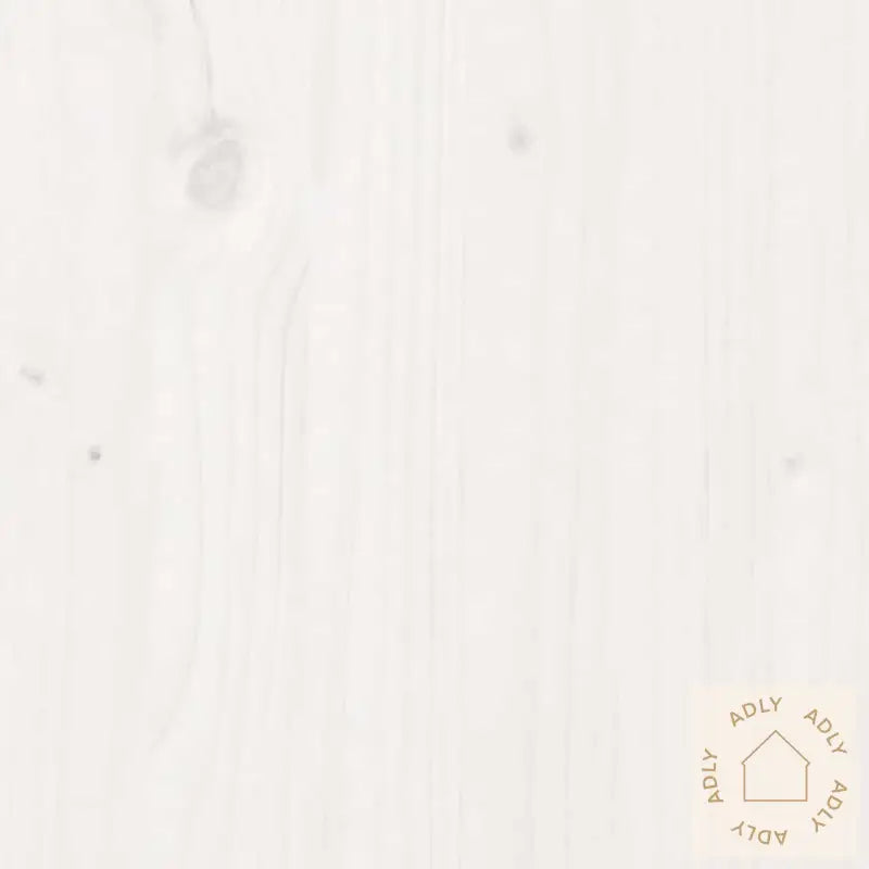 Nattbord Hvit 40X34X55 Cm Heltre Furu