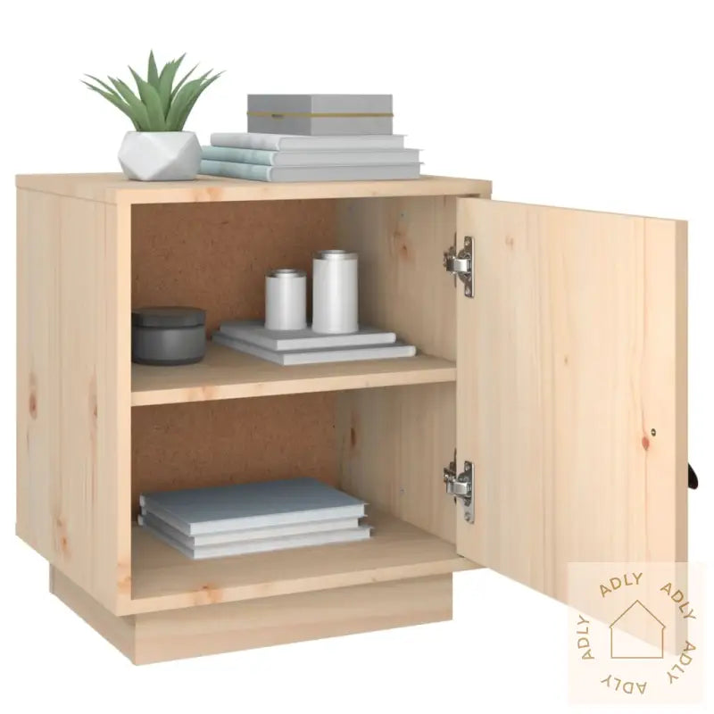 Nattbord 2 Stk 40X34X45 Cm Heltre Furu