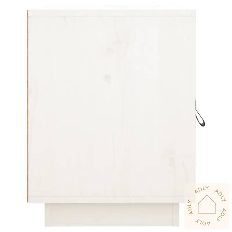 Nattbord Hvit 40X34X45 Cm Heltre Furu
