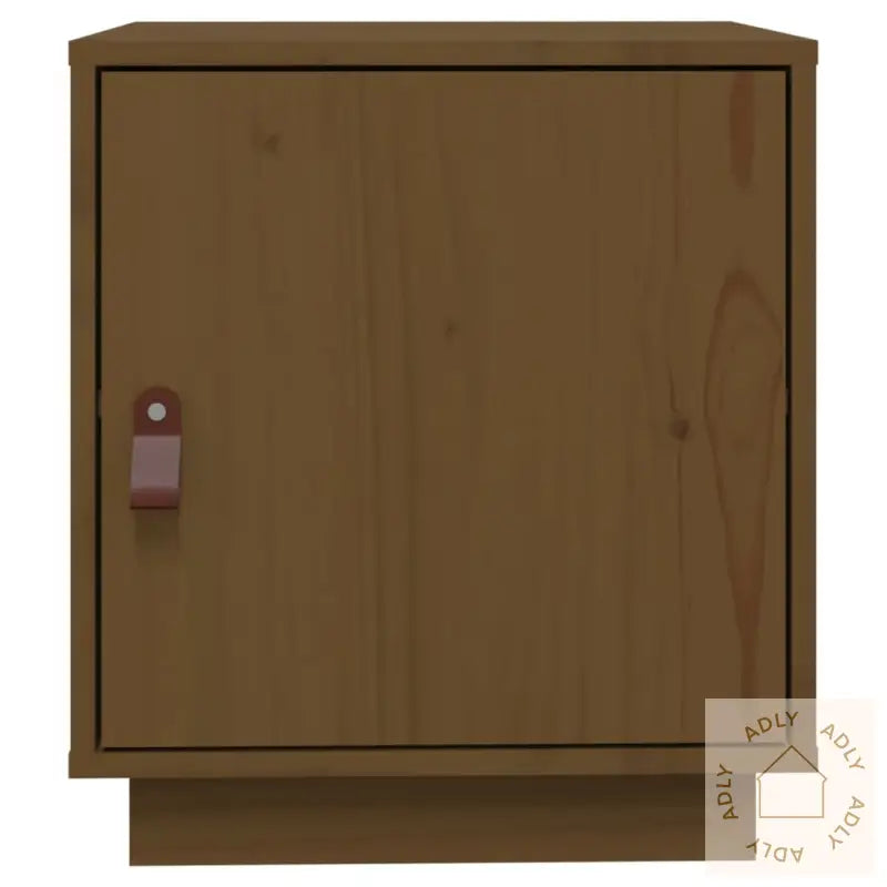 Nattbord 2 Stk Honningbrun 40X34X45 Cm Heltre Furu