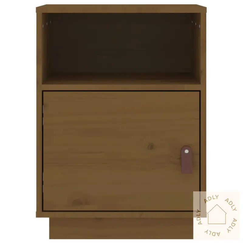 Nattbord Honningbrun 40X34X55 Cm Heltre Furu