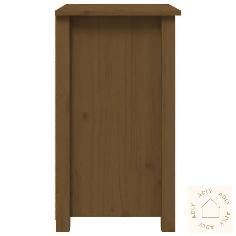 Nattbord 2 Stk Honningbrun 40X35X61 Cm Heltre Furu