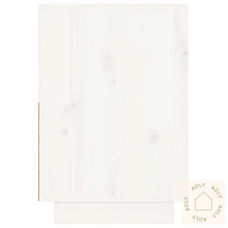 Nattbord 2 Stk Hvit 60X34X51 Cm Heltre Furu