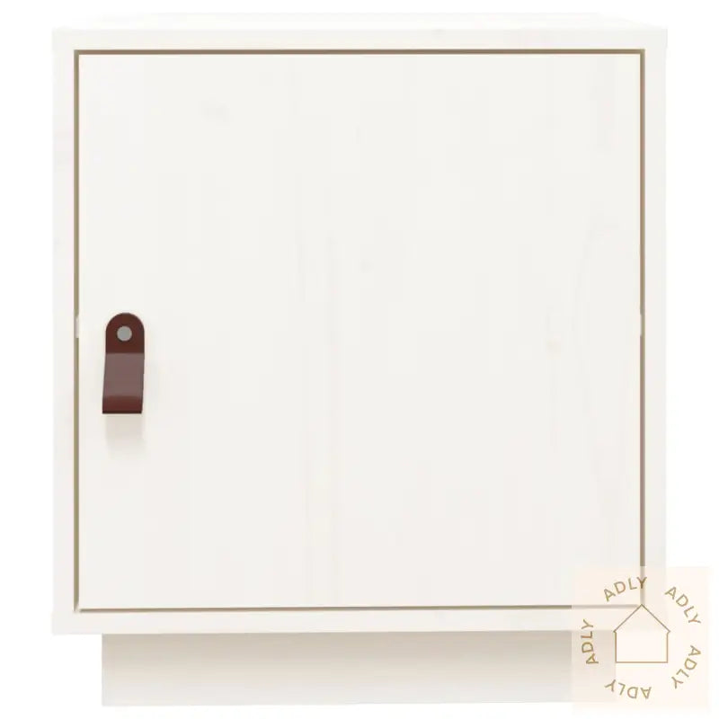 Nattbord 2 Stk Hvit 40X34X45 Cm Heltre Furu
