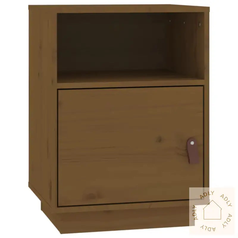 Nattbord Honningbrun 40X34X55 Cm Heltre Furu
