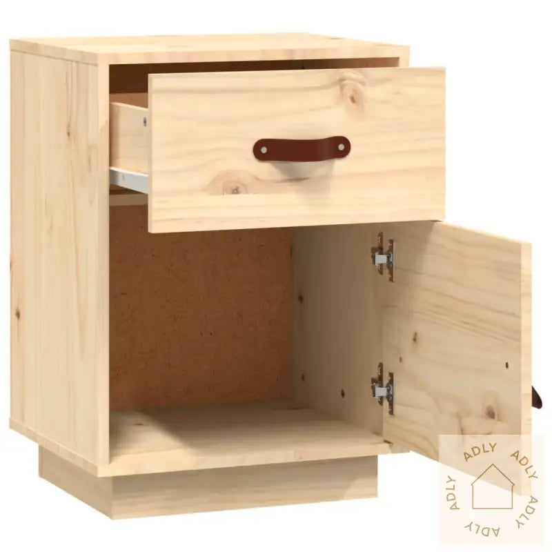 Nattbord 40X34X55 Cm Heltre Furu