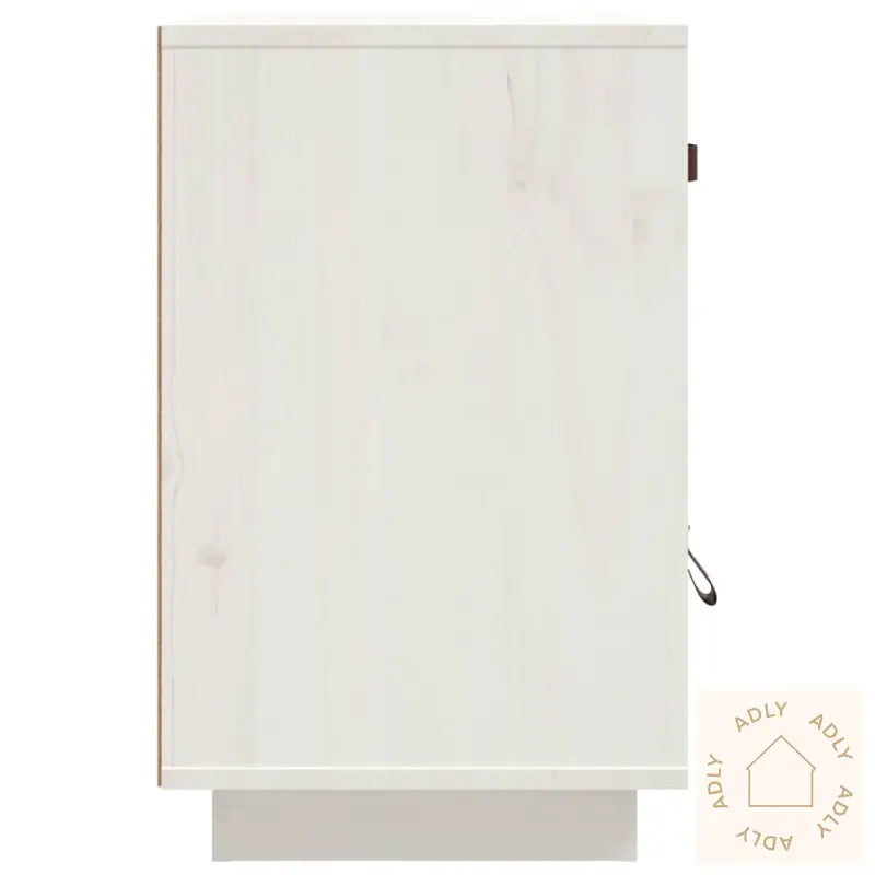 Nattbord Hvit 40X34X55 Cm Heltre Furu